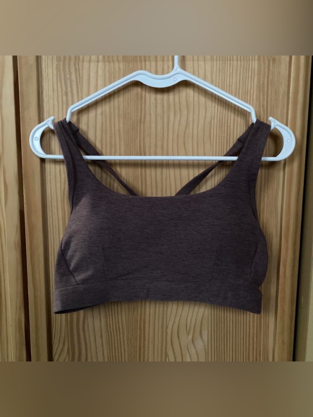 Brown Women's Seamless Bralette - Comfortable Everyday Support